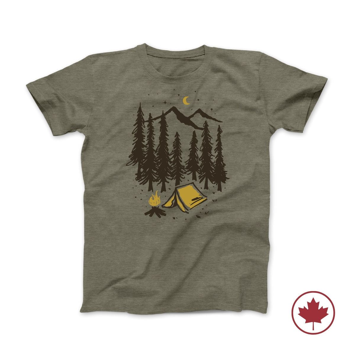 Ambler Camp Life Tee Green