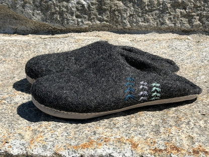Hand-Felted Wool Slippers | Sample Sale, 50% Off