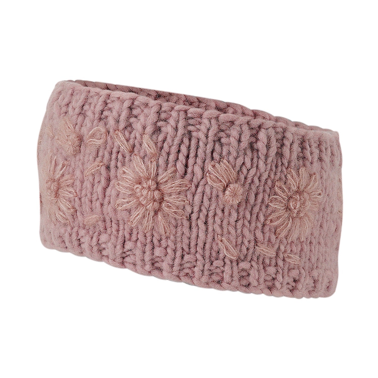 Ambler Daisy Headband - Dusty Rose