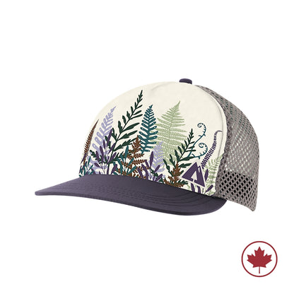 Ambler Trucker Hat Fern eggplant