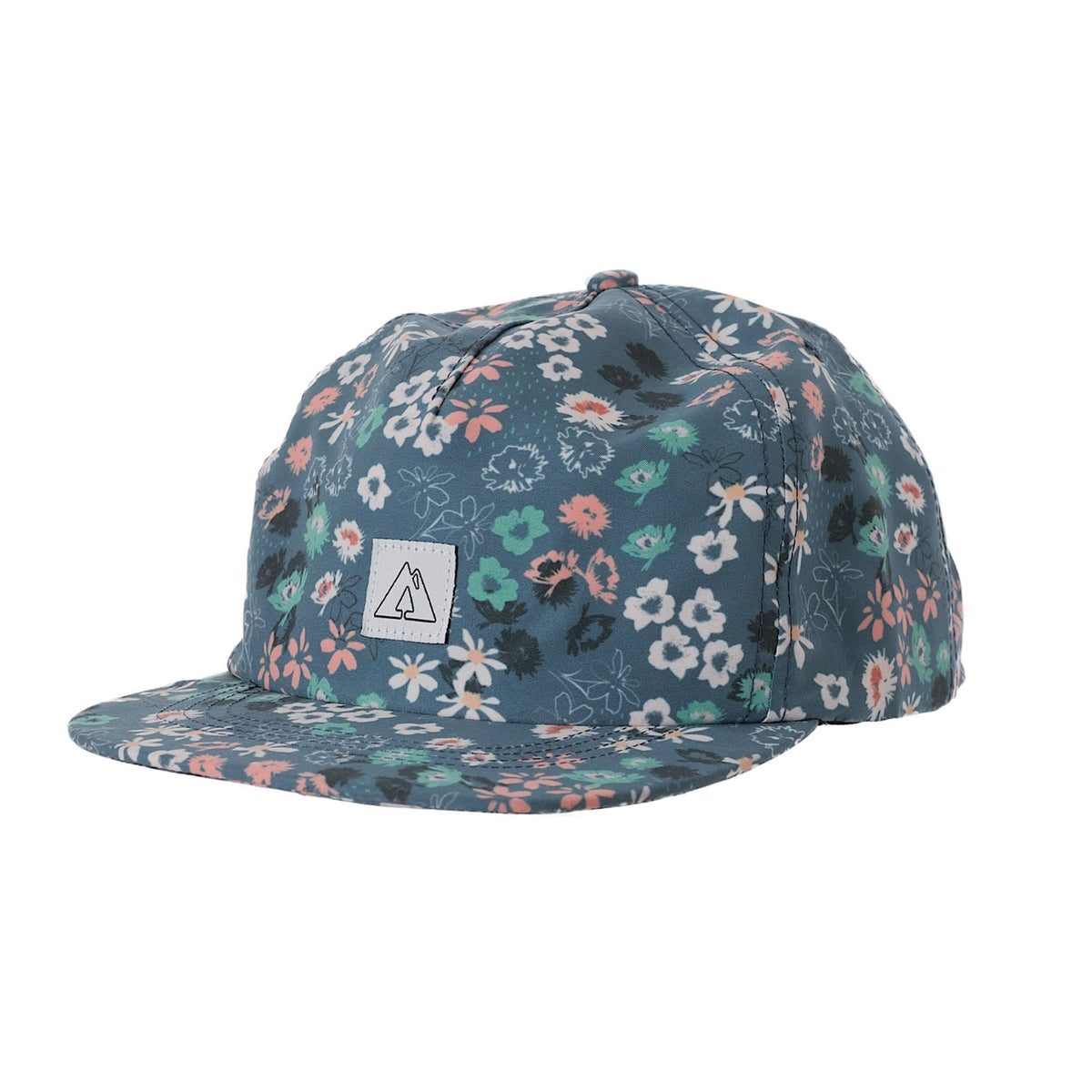 Ambler 5 Panel Hat Flora Slate