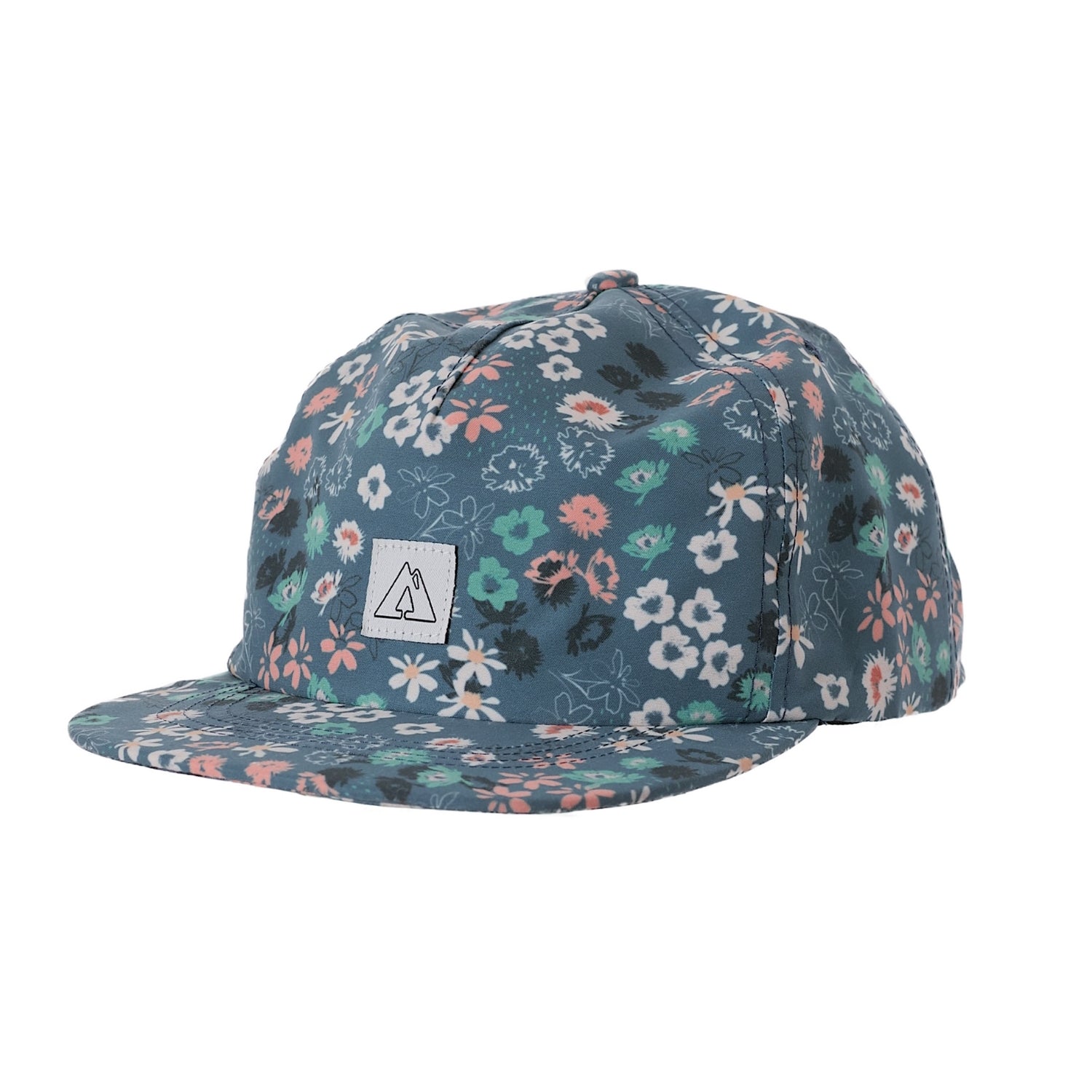 Ambler 5 Panel Hat Flora Slate