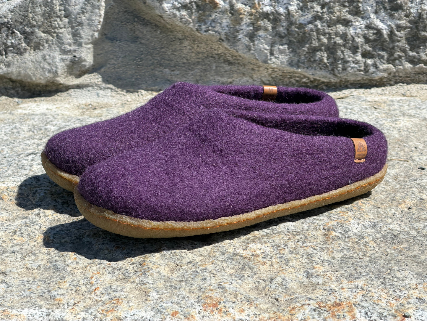 Hand-Felted Wool Slippers | Sample Sale, 50% Off