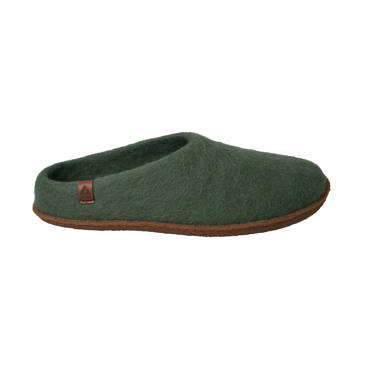 Halcyon Rubber-Soled Hand-Felted Wool Slipper