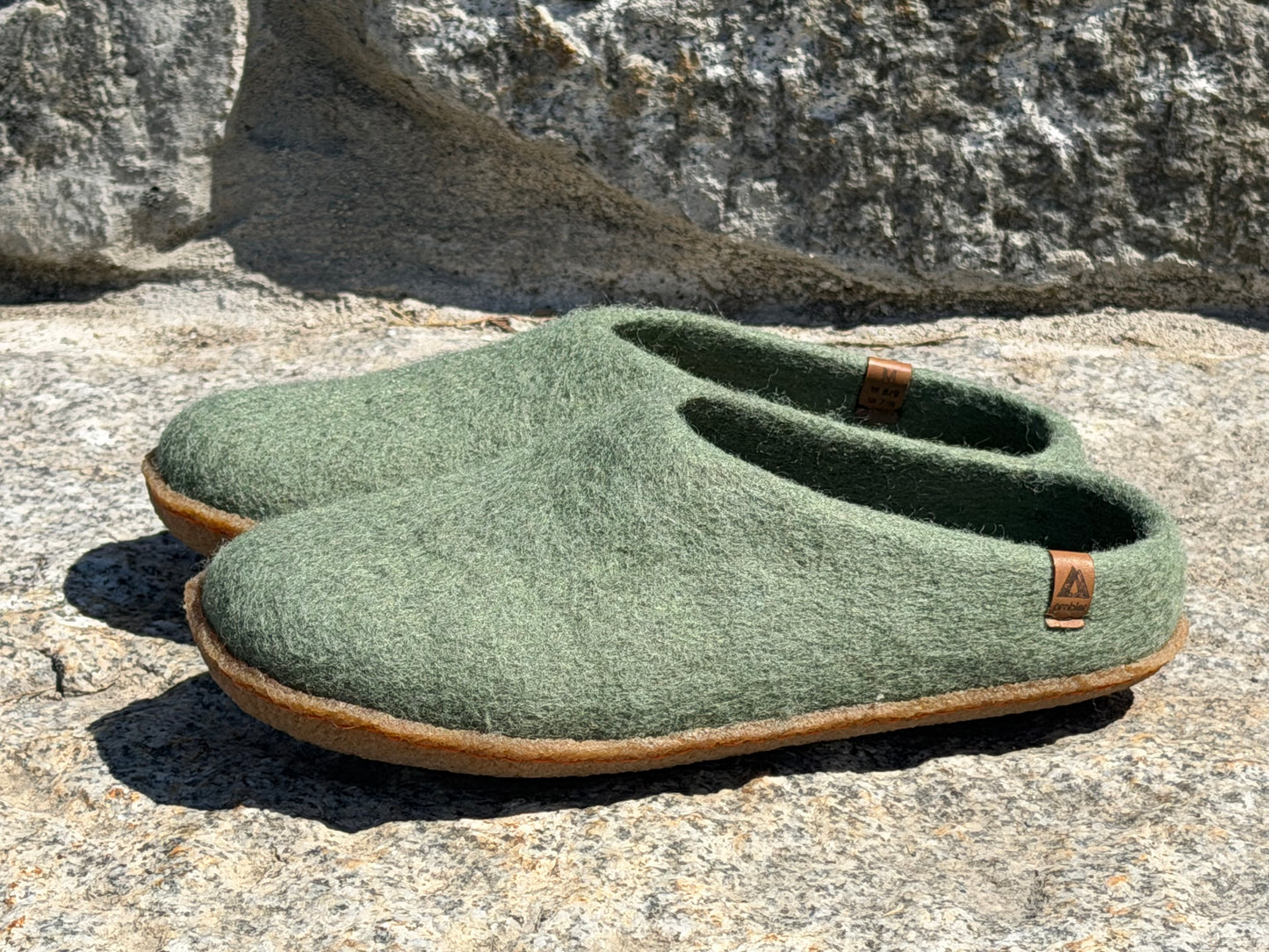 Hand-Felted Wool Slippers | Sample Sale, 50% Off