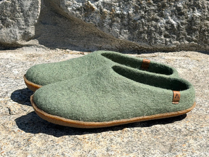 Hand-Felted Wool Slippers | Sample Sale, 50% Off
