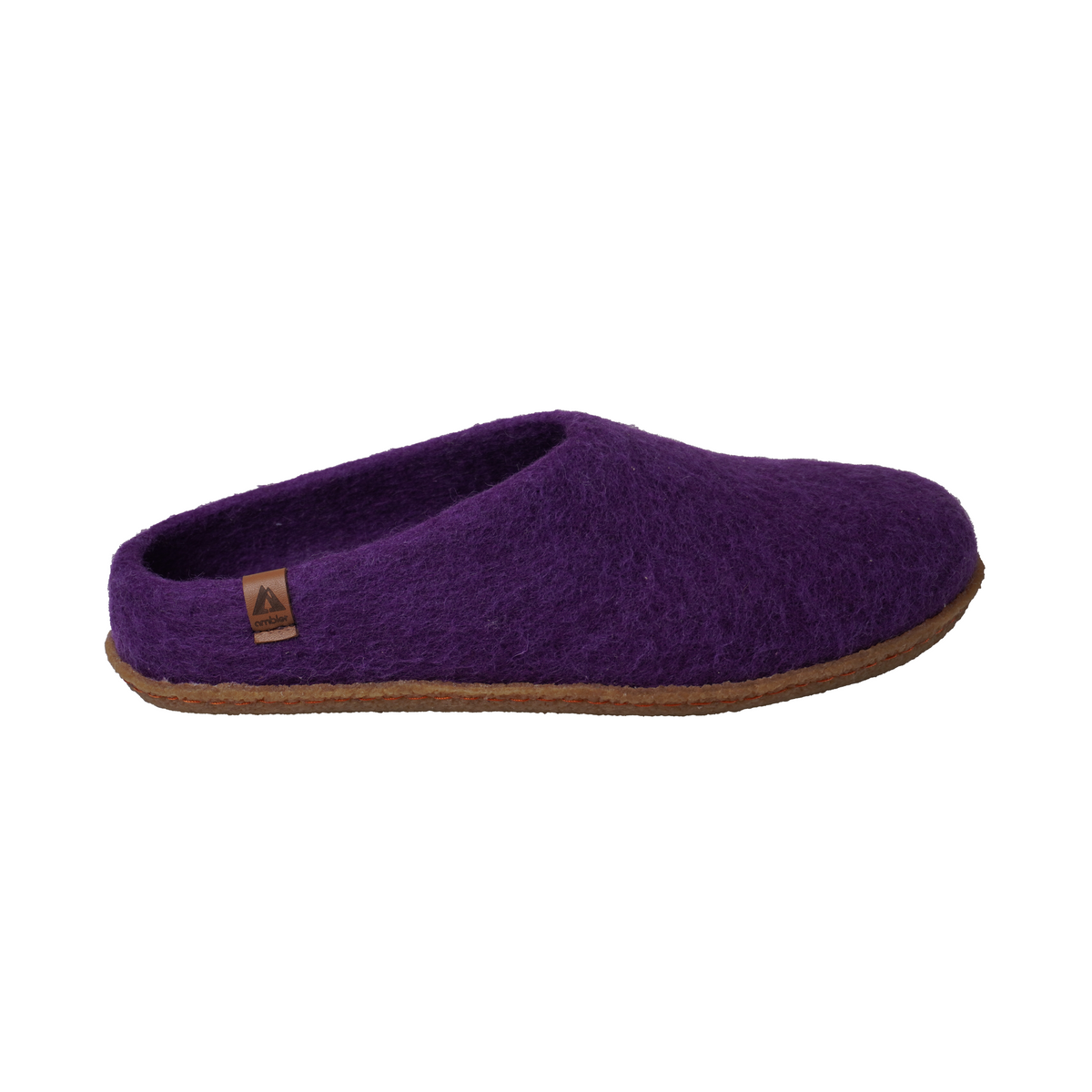 Halcyon Rubber-Soled Hand-Felted Wool Slipper