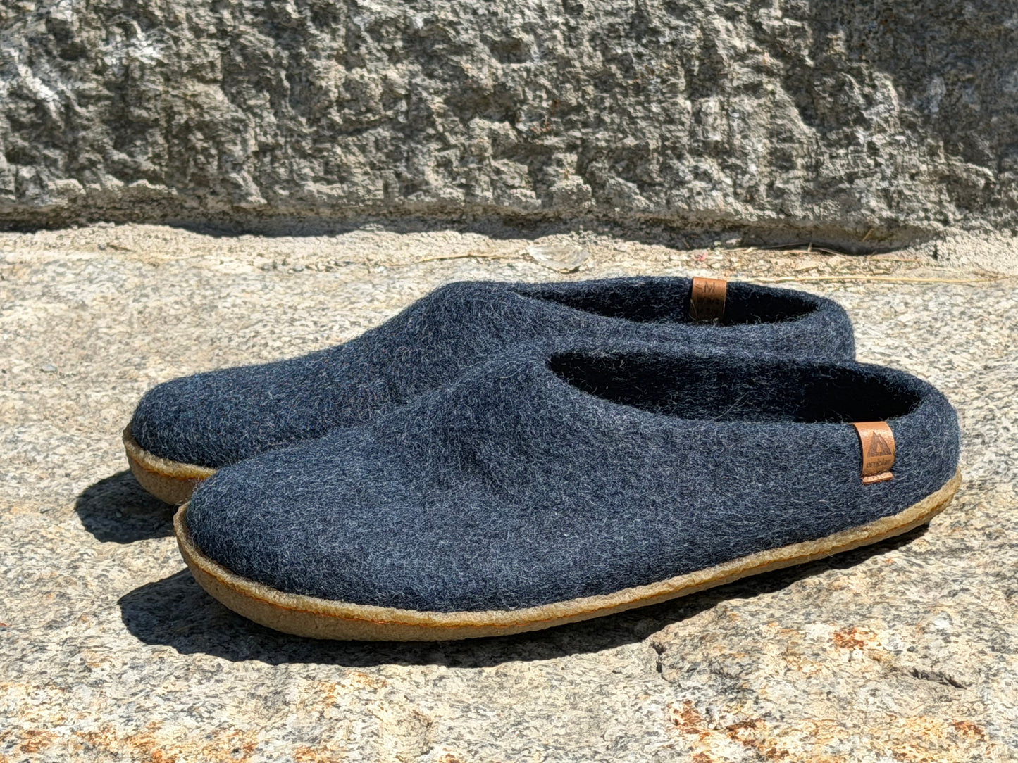 Hand-Felted Wool Slippers | Sample Sale, 50% Off