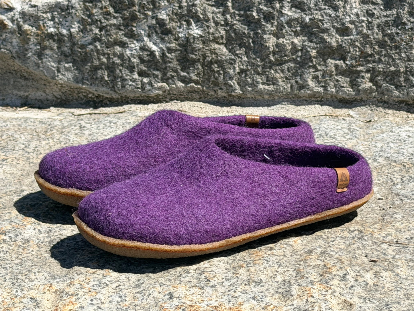 Hand-Felted Wool Slippers | Sample Sale, 50% Off