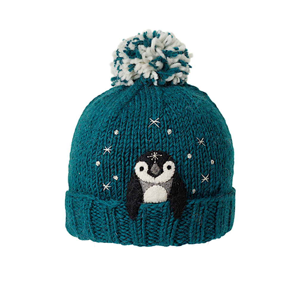 Peek-A-Boo Wool Kid's Toque