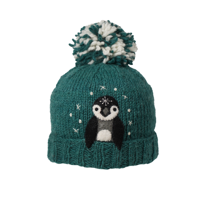 Peek-A-Boo Wool Kid's Toque