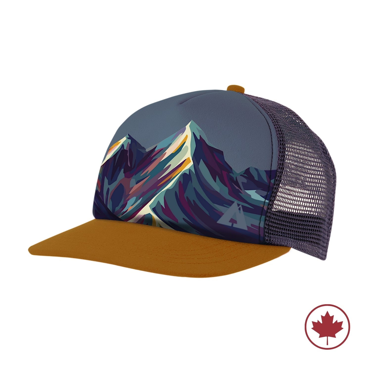 Ambler Trucker Hat Ridgeline Gold Brown