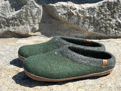 Hand-Felted Wool Slippers | Sample Sale, 50% Off