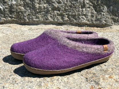 Hand-Felted Wool Slippers | Sample Sale, 50% Off