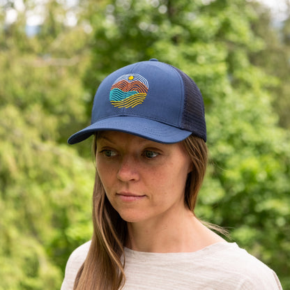Ambler Sundown Snapback Hat on Model