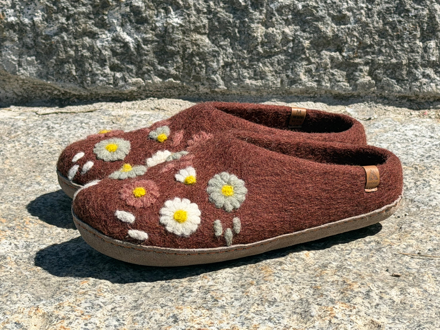 Hand-Felted Wool Slippers | Sample Sale, 50% Off