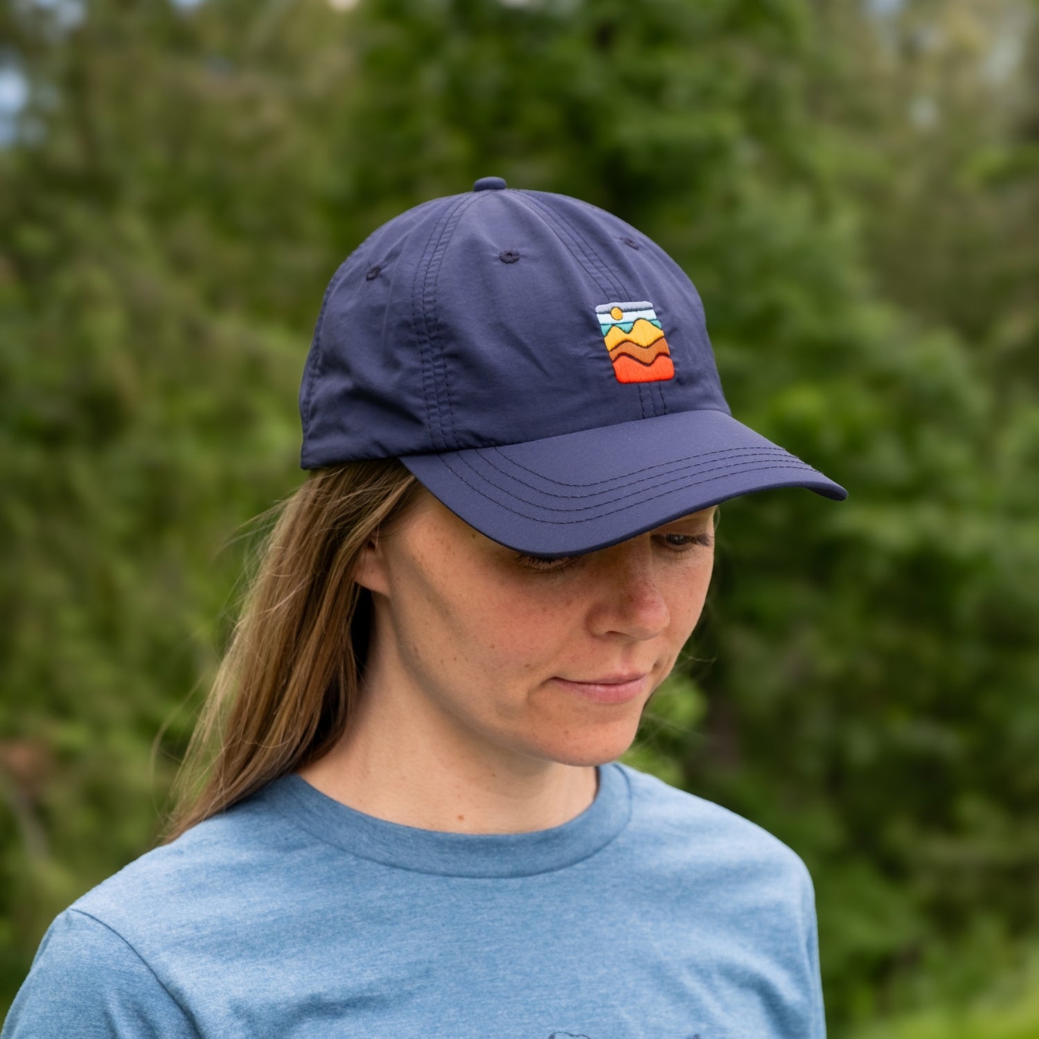 Ambler Vista Snapback Hat on Model