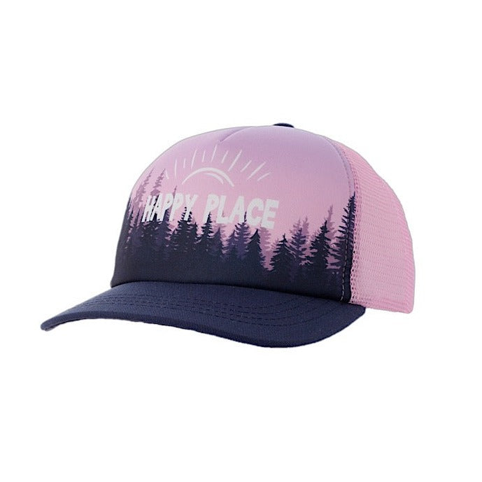 Ambler Happy Place Kids' Hat - Pink